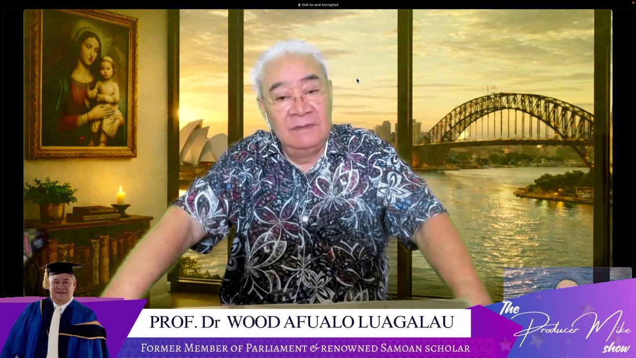 TALK WITH MIKE FT PROF AFUALO SALELE WOOD
