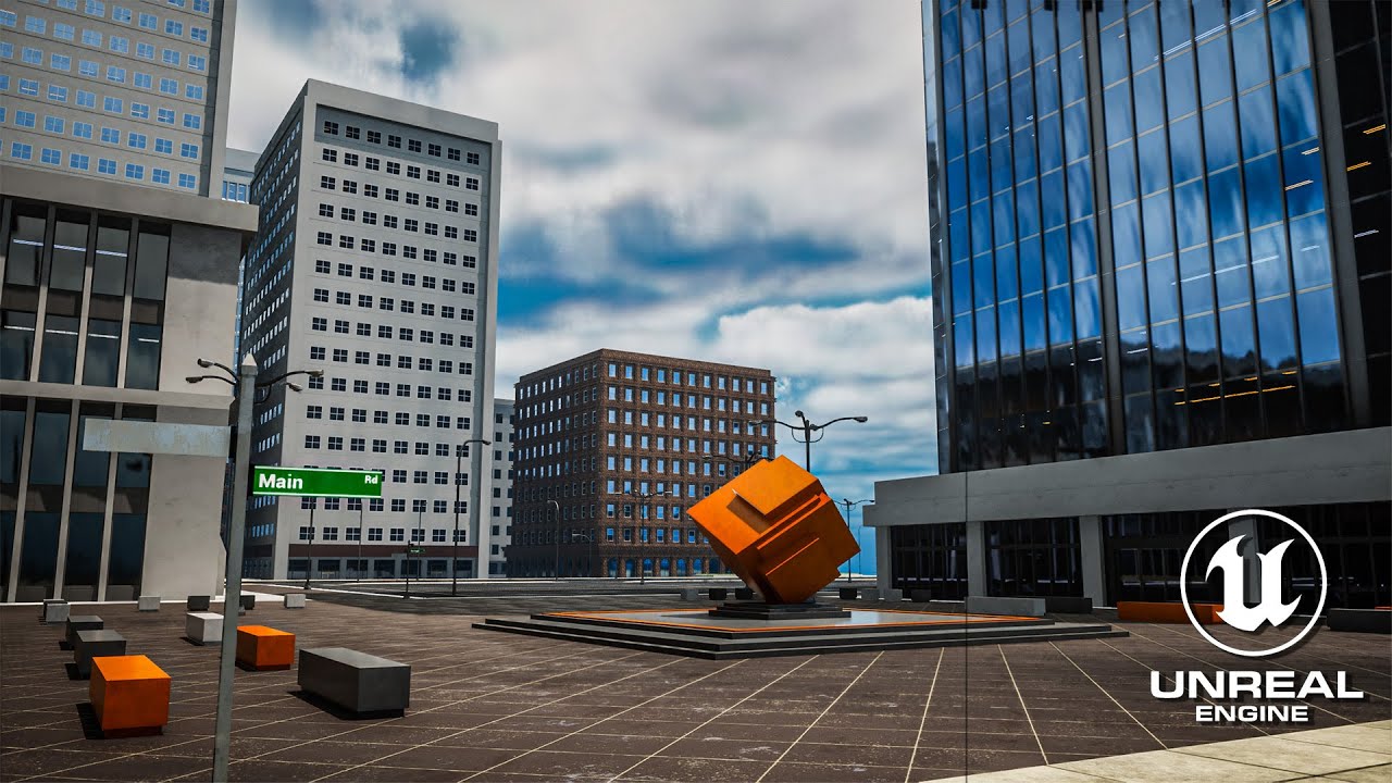 Project Update 2: Building Materials, Lights | Unreal Engine | Open World Environment