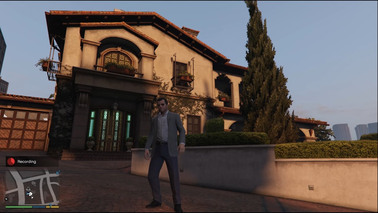 First day in GTA V | Michael snatch multiple cars-gameplay#1