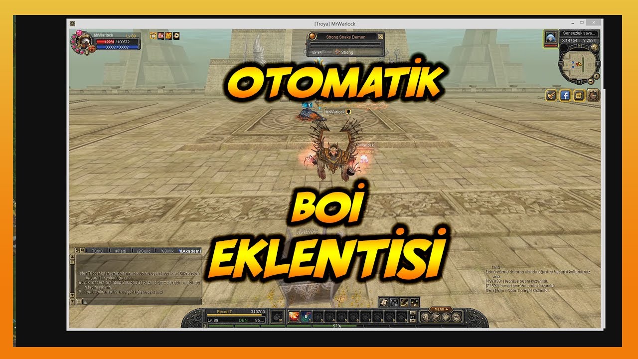 TRSRO OTOMATİK SONSUZLUK SAVAŞ ALANI YAPTIRMAK [ TÜM DETAYLARIYLA ] #SİLKROAD #TRSRO
