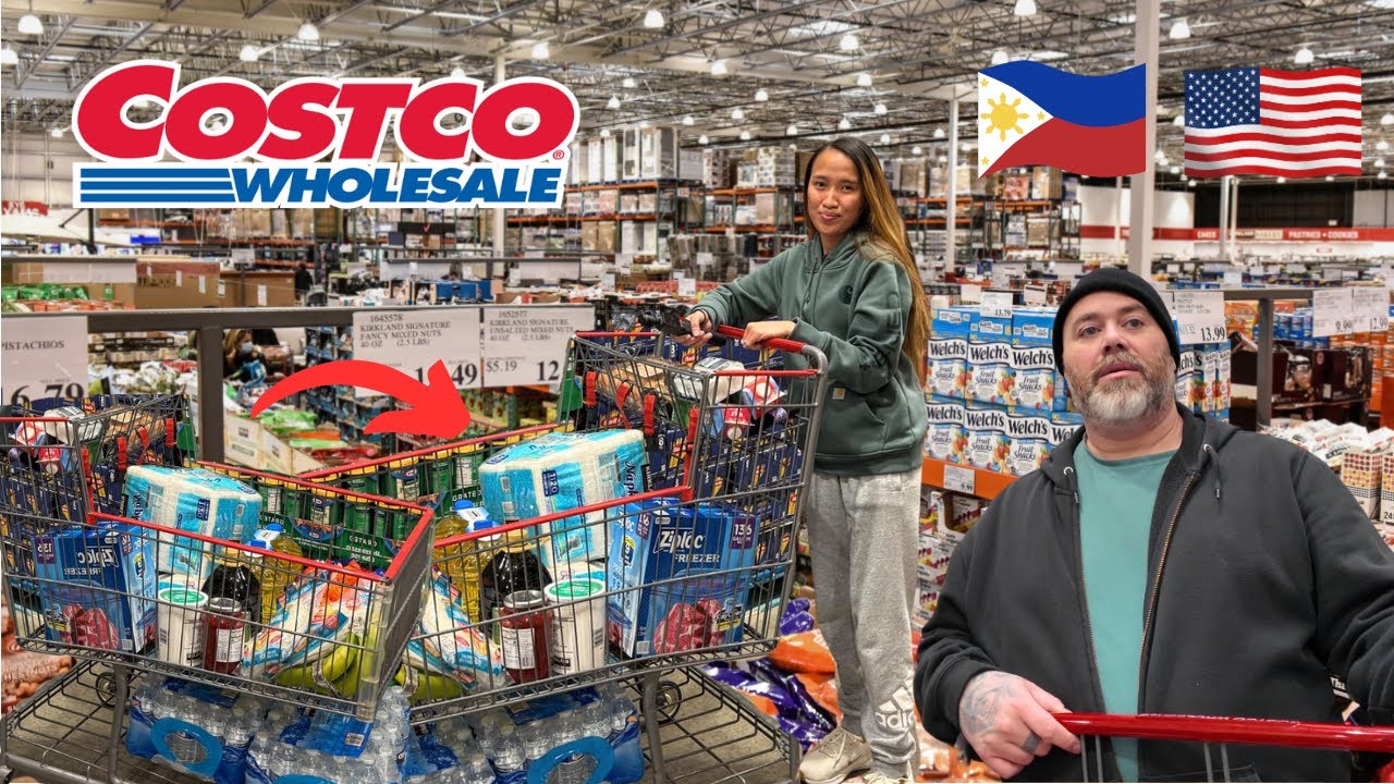 GROCERY SHOPPING IN COSTCO HERE IN THE US| GROCERY HAUL| FILIPINA MARRIED TO AMERICAN| ITS LOURDES