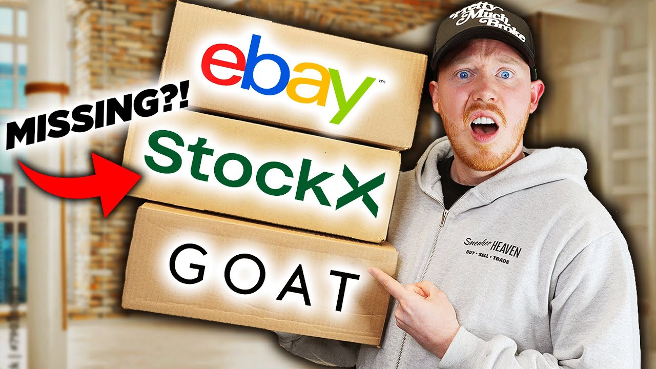 I Bought SNEAKERS From STOCKX GOAT And EBAY! Which Is The BEST!?