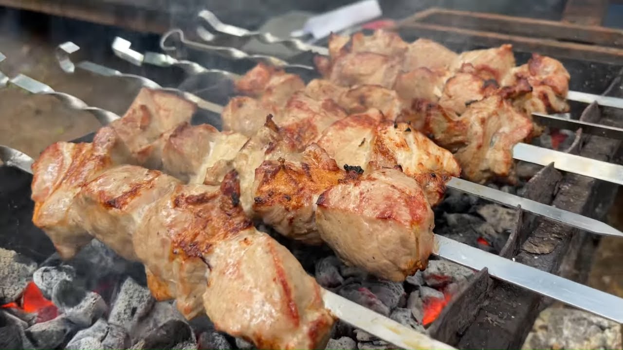 Такого мяса вы еще не ели! Шашлык на минеральной воде.