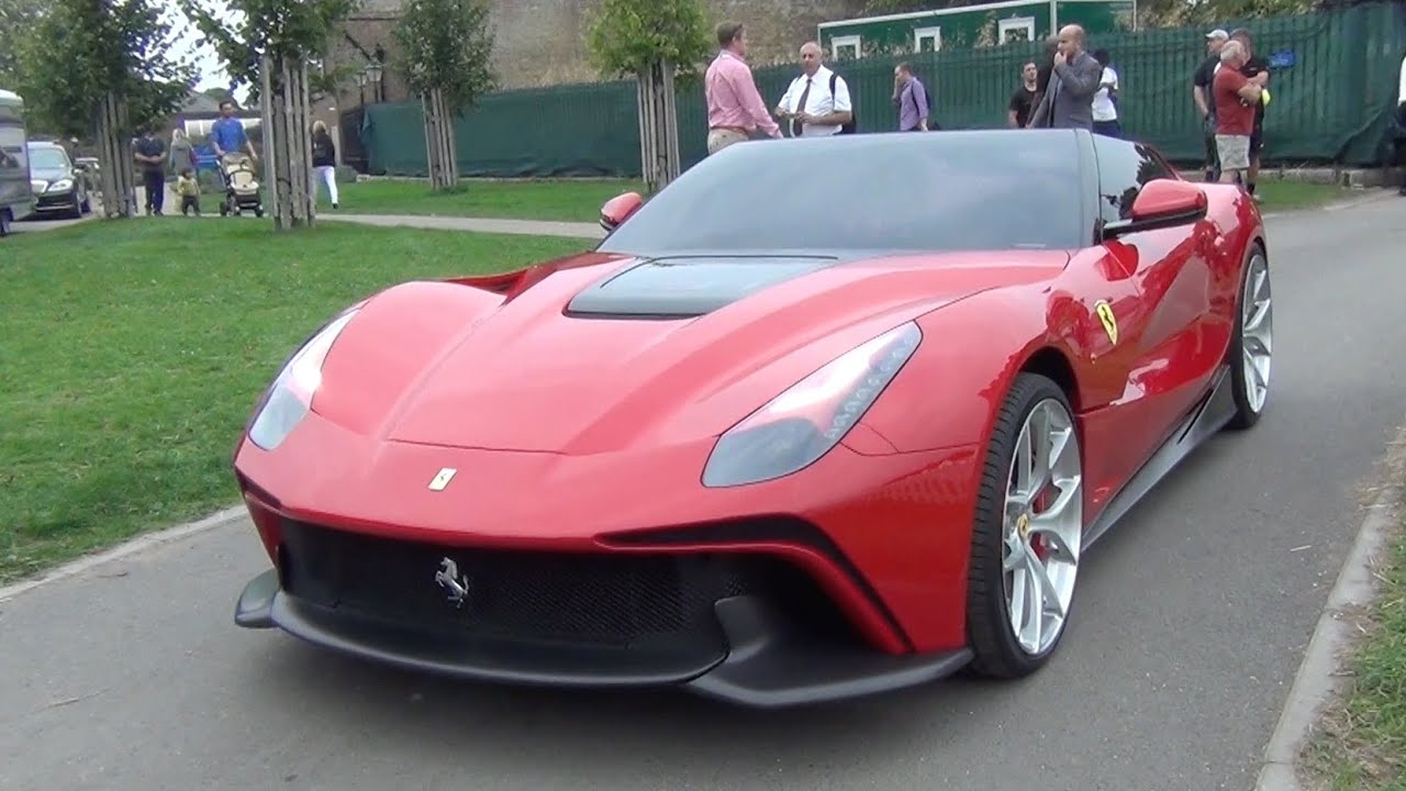 $4.5m Ferrari F12 TRS Revs and Sounds On The Road
