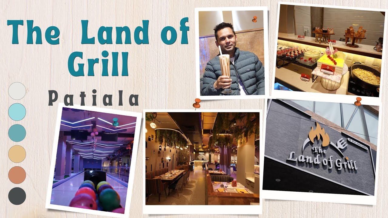 THE LAND OF GRILL, PATIALA 🍕🍿☕🥗||VLOG 6 ||@princekumarwriter1802