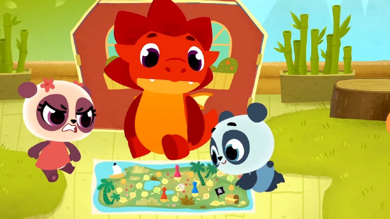 Большая игра - развивающий мультфильм - Дракоша Тоша 🐲 🐼
