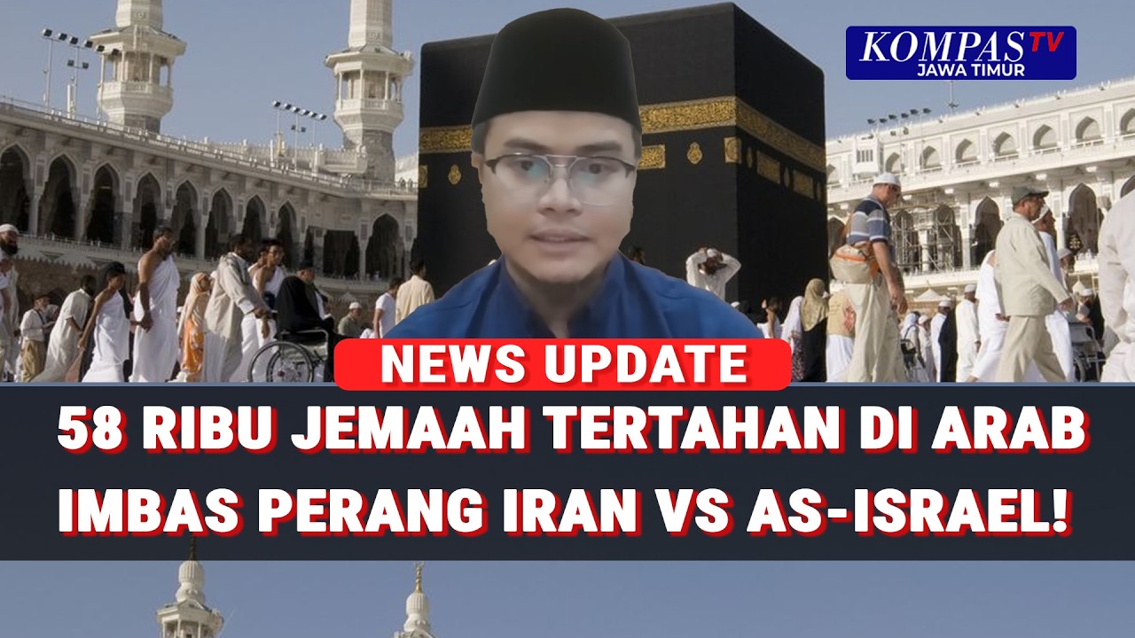 Imbas Perang Iran vs AS Israel, 58 Ribu Jemaah Umrah Indonesia Tertahan Di Arab Saudi