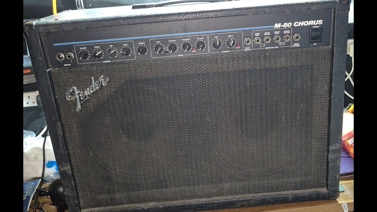 Fender M80 Stereo Guitar Amplifier Repair Dry Joint, Dry Joints and More Dry Joints