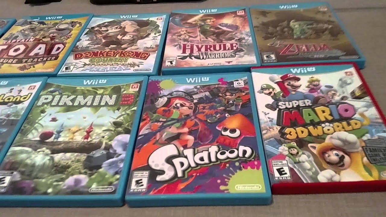 My Wii U collection... Very under appreciated