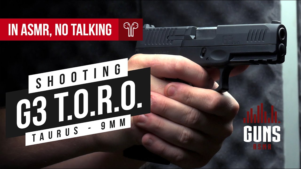 Taurus G3 T.O.R.O Pistol 9mm - Shooting Test [Gun ASMR]