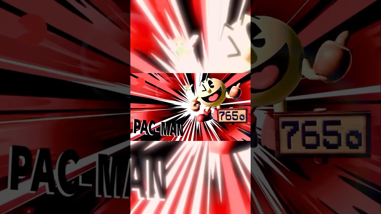 History of PAC-MAN Victory Poses (Super Smash Bros.)