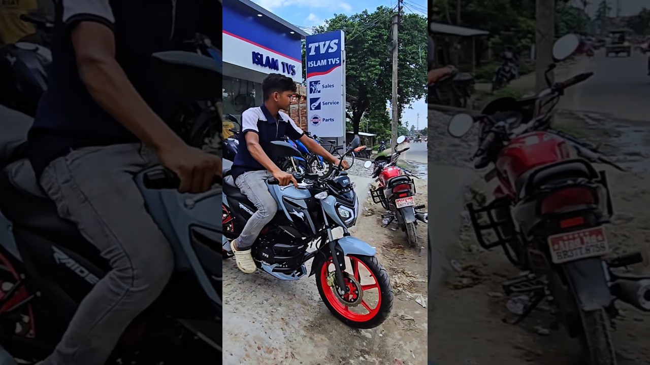 TVS Raider 125 CC IGO Gray Smart Connect #shorts