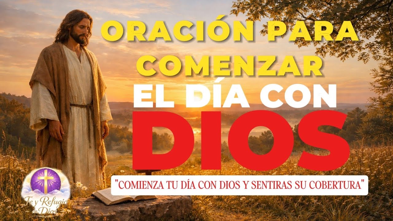 🙏Oración para comenzar el día con Dios🙏 ENERO 12 2026✨️