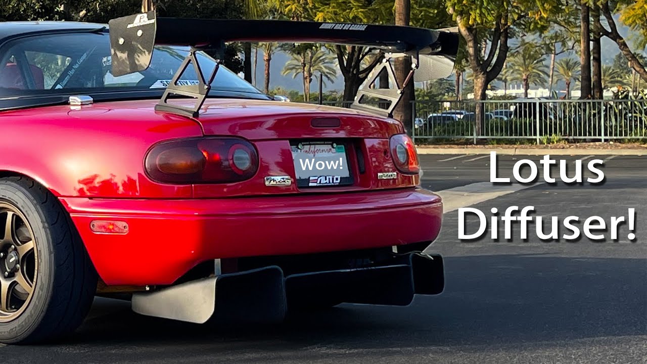 How To Install A Lotus Elise Diffuser On Your Miata!