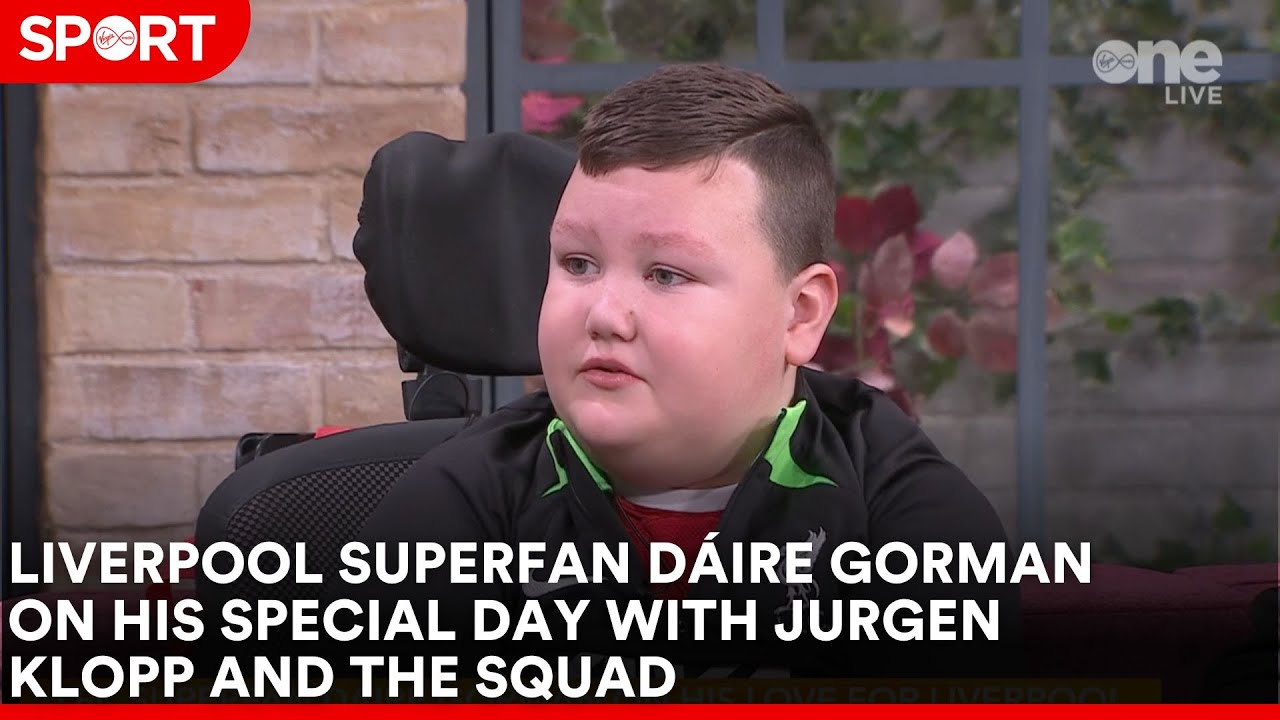 Liverpool superfan Dáire Gorman talks about his magical day with the team.