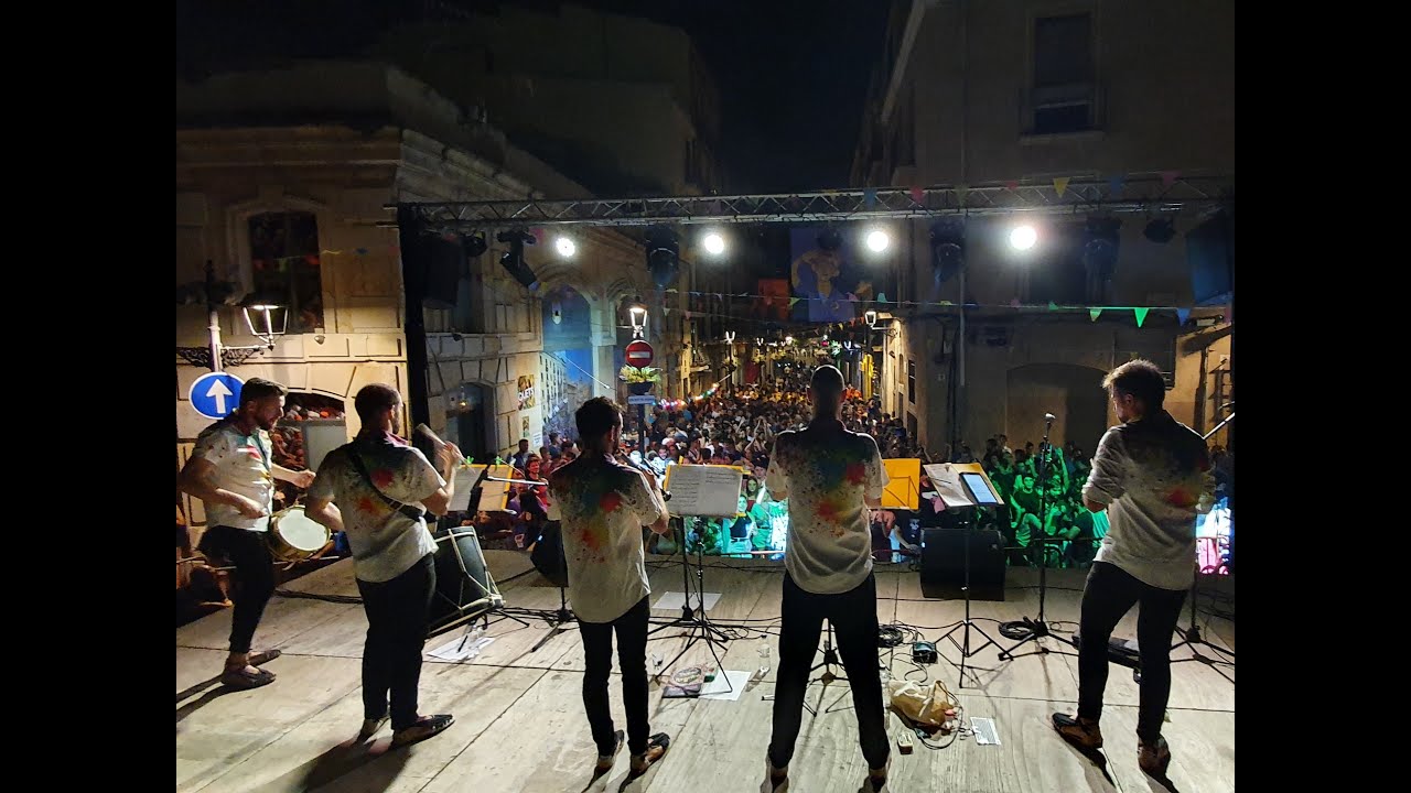 La Virolla - Ball de gralles al Cos del Bou (Sant Roc 2022)