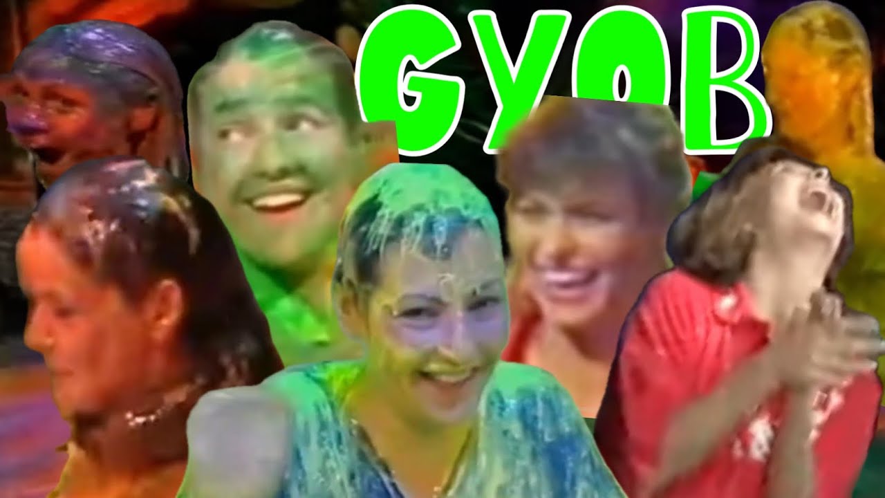 Women Get Very Messy Gunge Treatment On Get Your Own Back!! (GYOB)