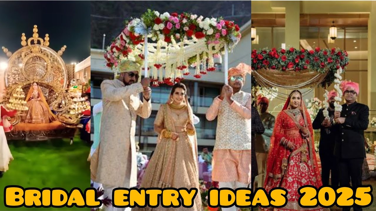 Top trending &new bridal entry ideas 2025# viral 
