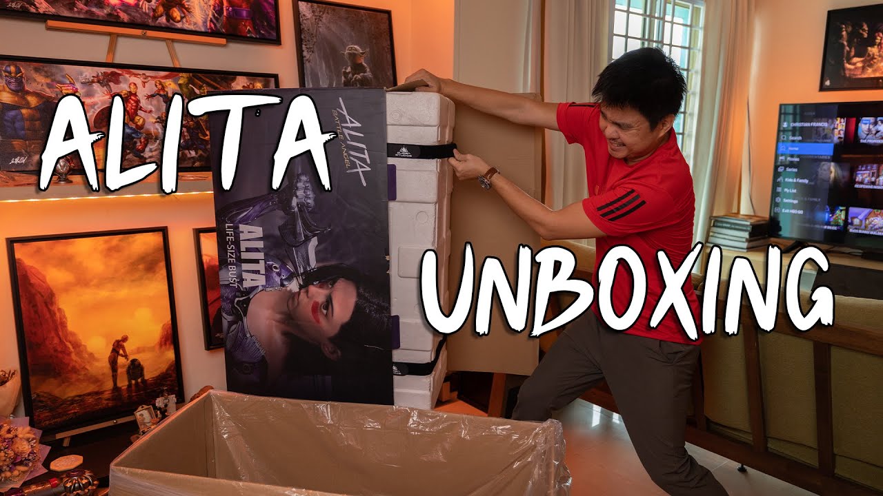 ALITA UNBOXING. | QUEEN STUDIOS