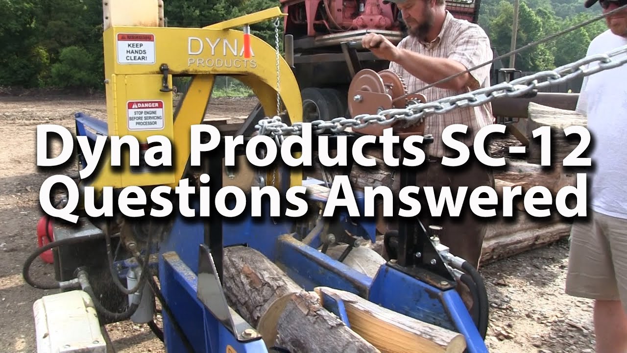 Dyna SC-12 Firewood Cutting Machine - Questions Answered