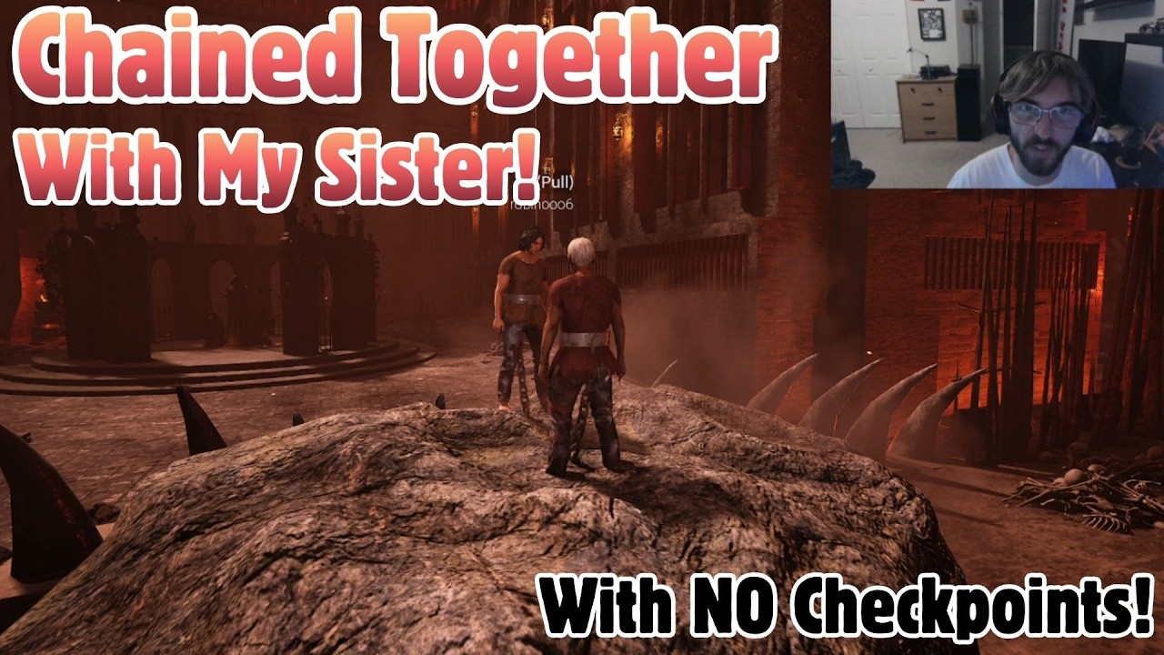 Playing Chained Together With My Sister ⛓️ Will We Rage Quit??
