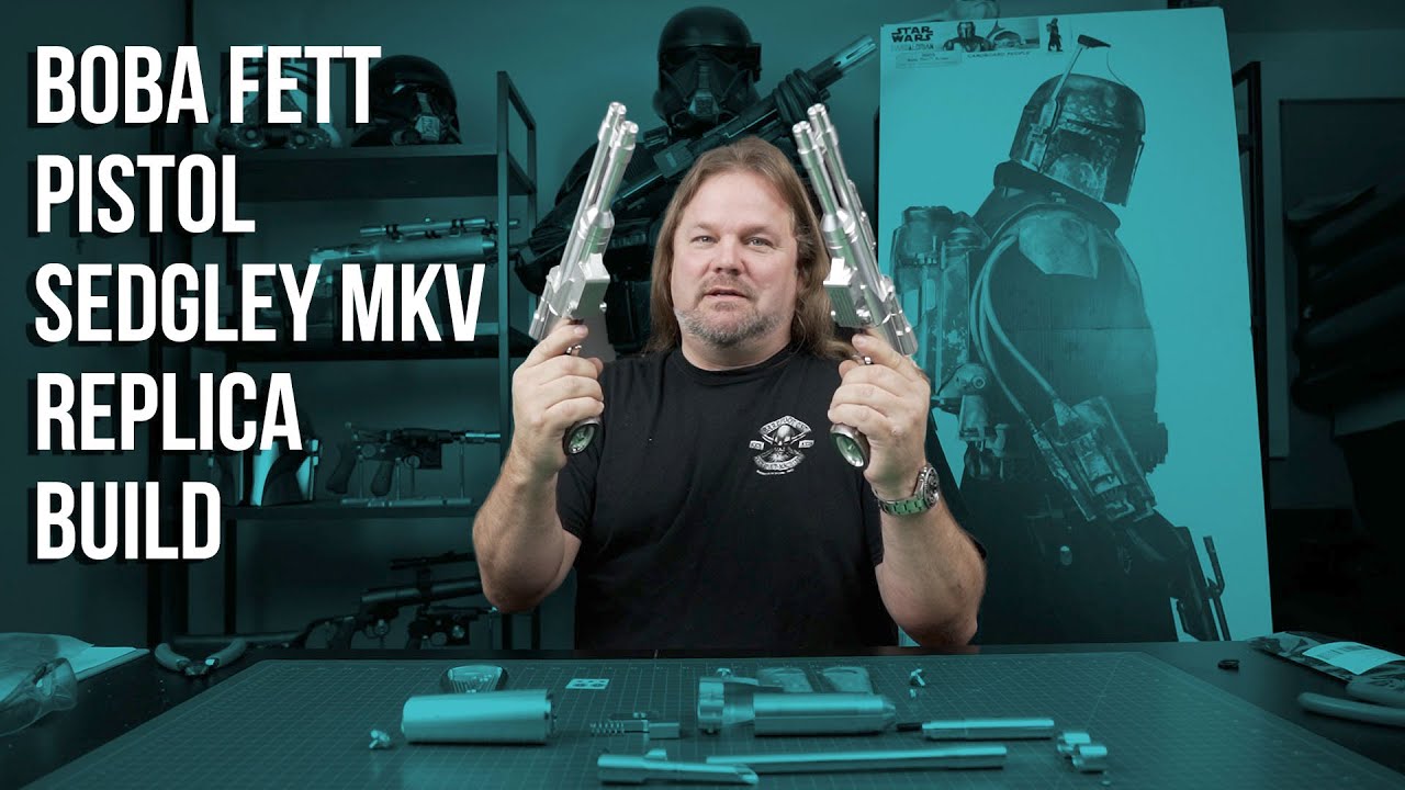 Boba Fett Pistol Sedgley Mk V Replica Build