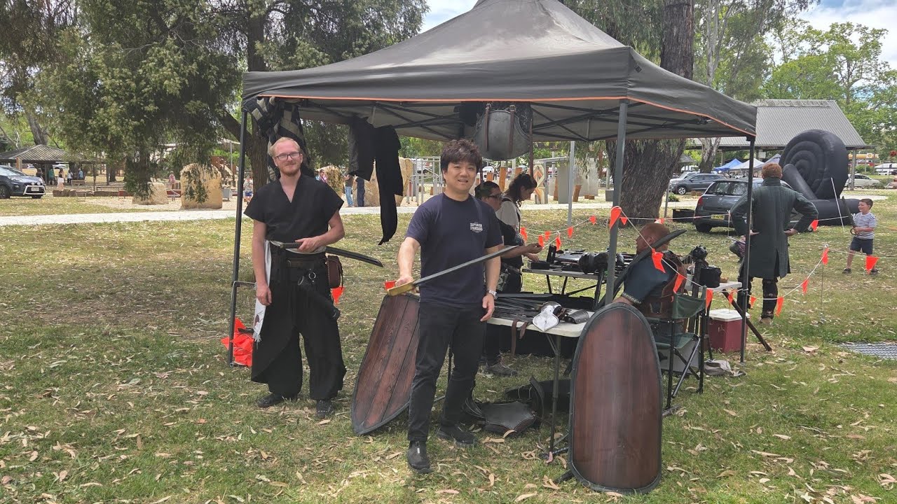 I took on a LARPer using HEMA