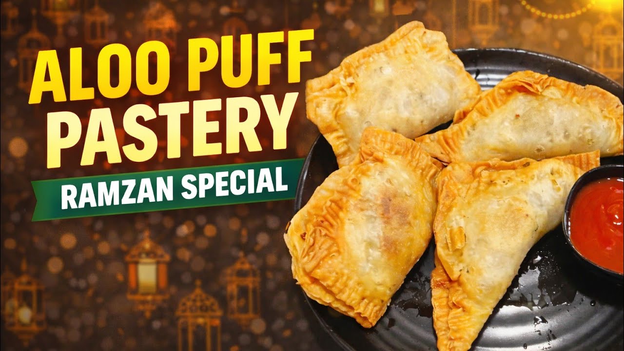 ALOO PUFF PASTRY| RAMZAN SPECIAL EP-3 ✨️| GHAR KA SWAD BY AMMI