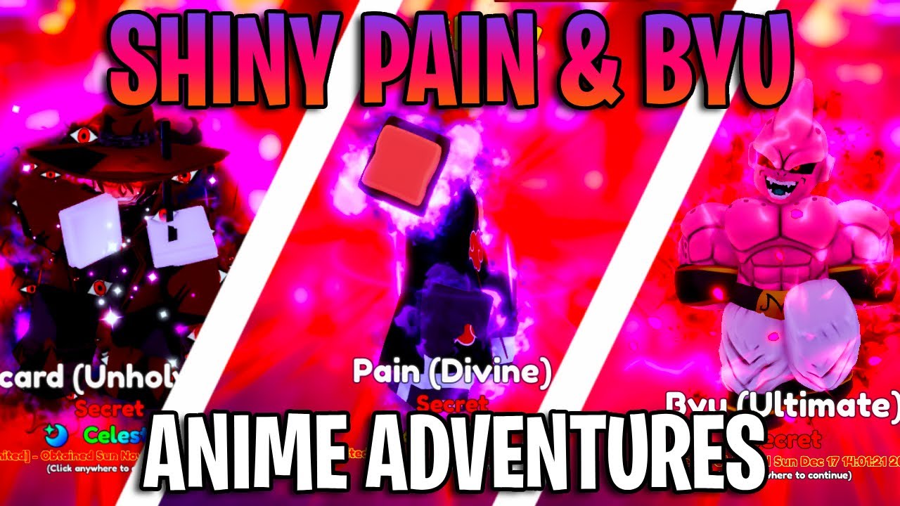 NOOB To PRO | SHINY PAIN & BYU | Anime Adventures (Day 3)