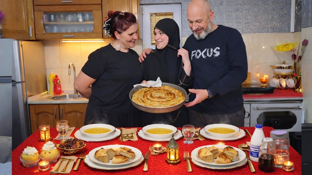 28.dan iftara🌙 Odlučila sam stavit maramu i uz Božiju pomoć pripremit ono što volimo🌟 