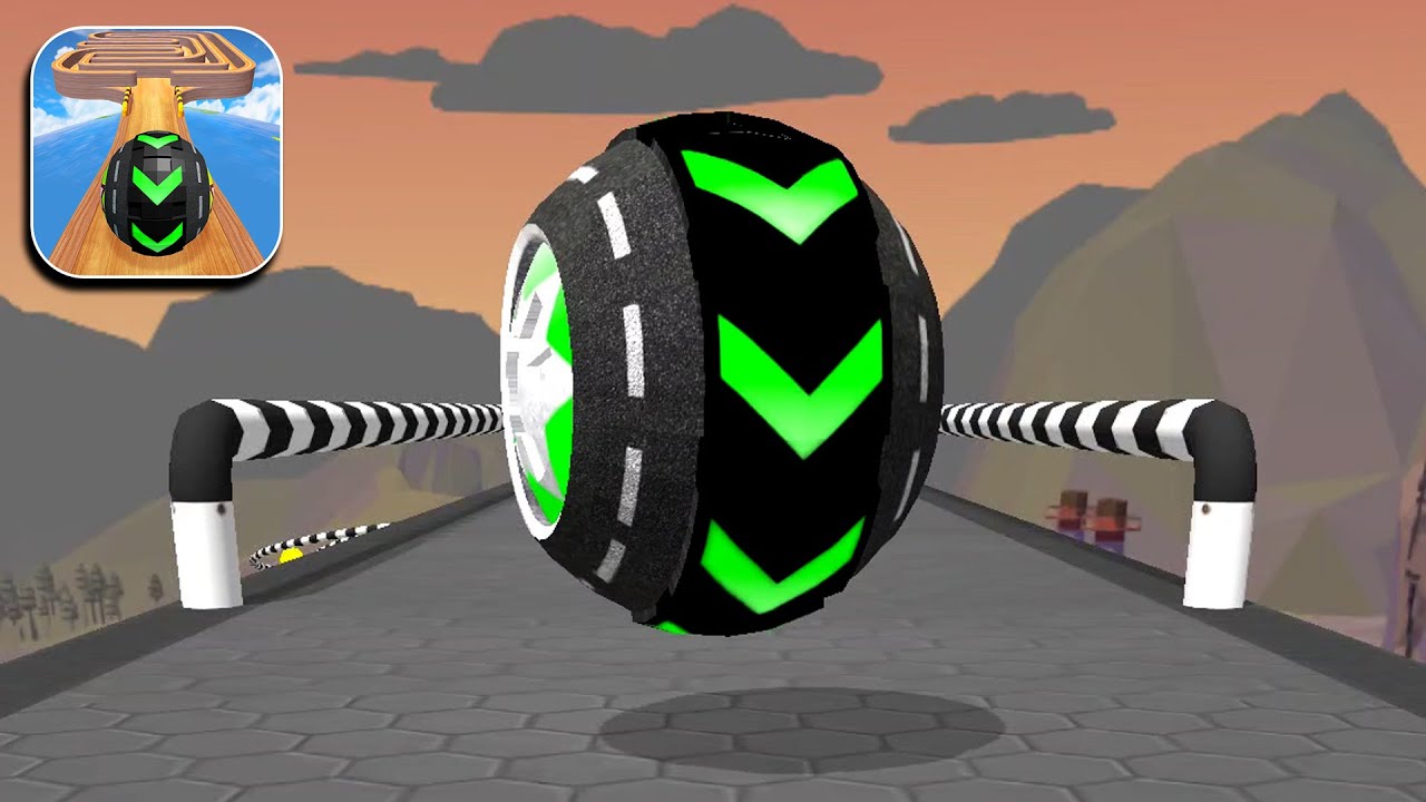 Rolling Ball Sky Escape Gameplay Speedrun All Levels 418-427