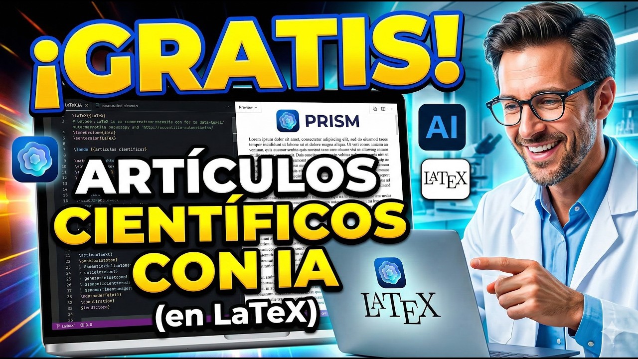 ¿Cómo Escribir Tesis y Artículos Científicos con IA en LaTeX (Tutorial)? | ¿Mejor que Overleaf?