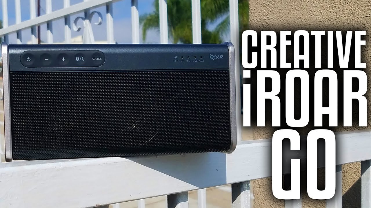 Best Portable Speaker & JLB Competitor? | Creative iRoar GO |