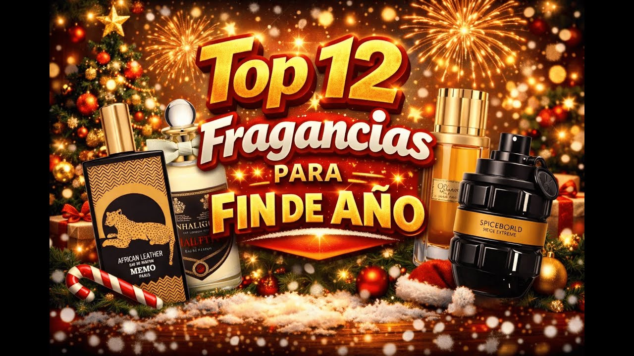 TOP 12 Fragancias IMPERDIBLES para Arrasar en Fin de Año 🎆