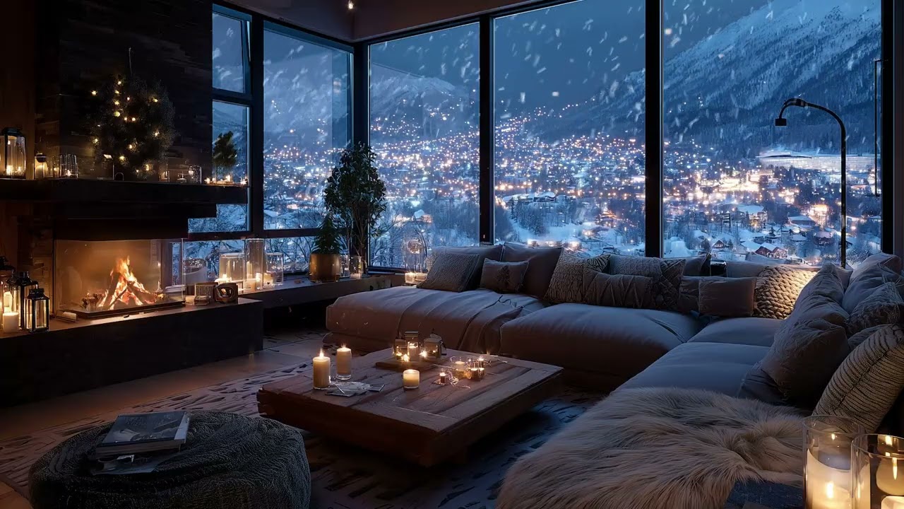Warm Winter Piano Ambience | Gentle Piano Sounds for Sleep, Relax & Peaceful Mind