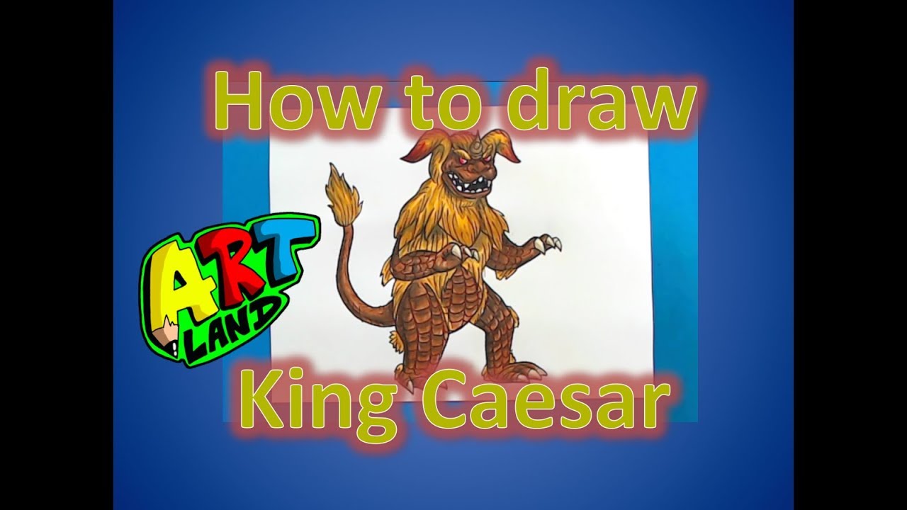 How to draw King Caesarr