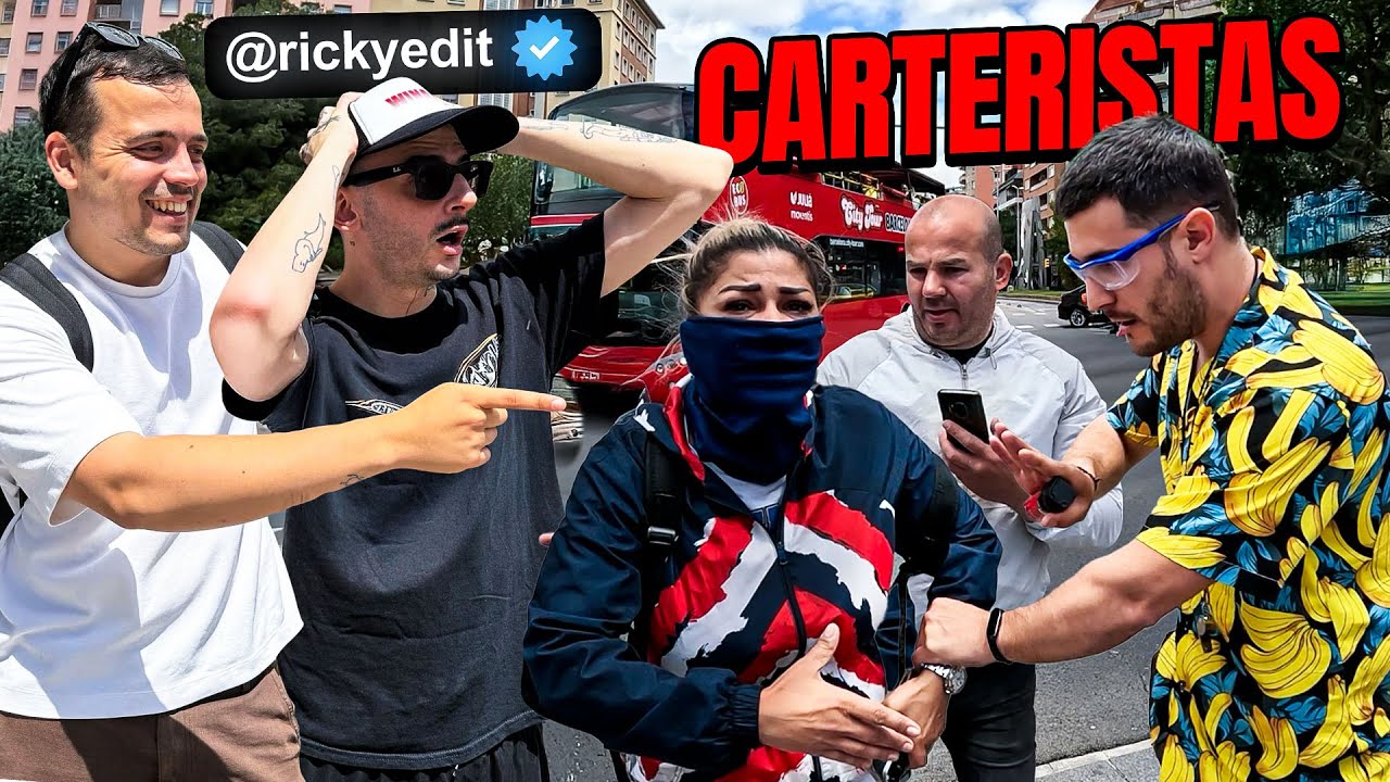 CAZANDO CARTERISTAS con RICKY EDIT