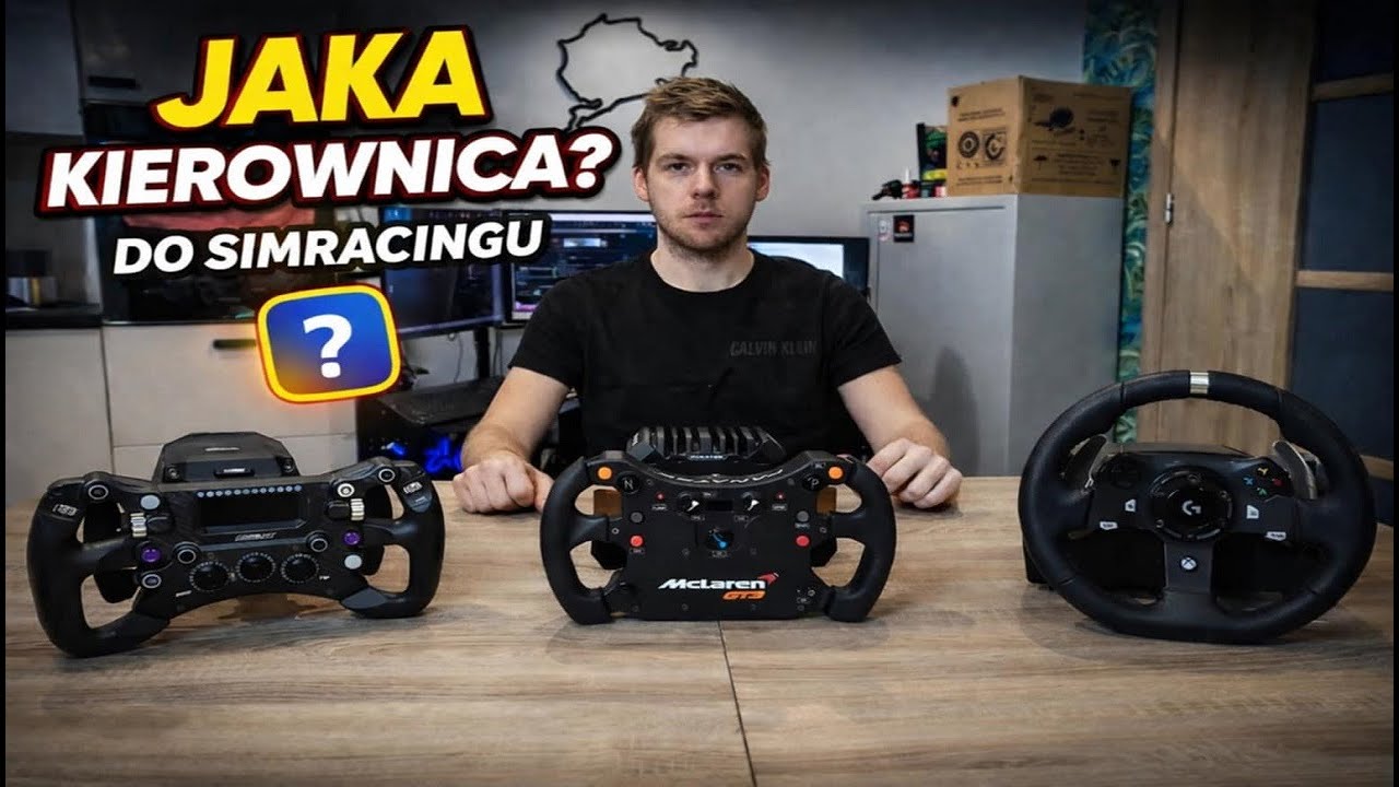 Czym się kierować przy wyborze kierownicy do simracingu?