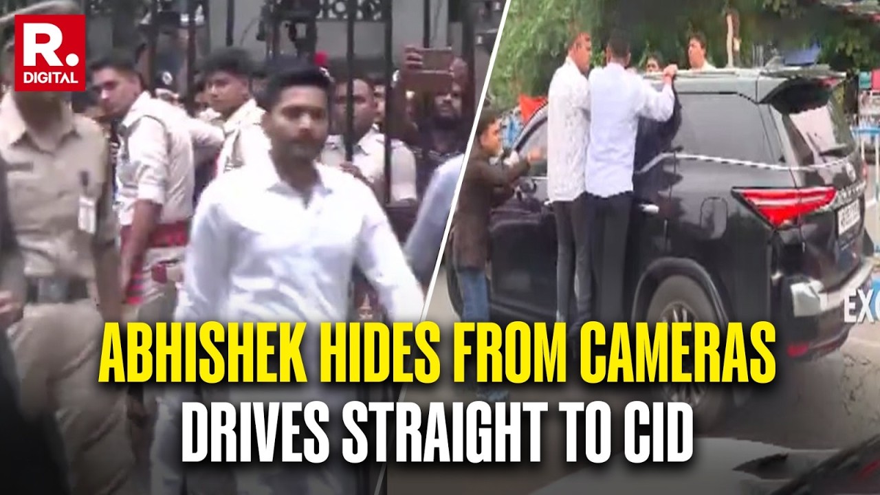 Abhishek Banerjee Flees Cameras: Dodges Media, Lands At CID HQ In Forgery Case