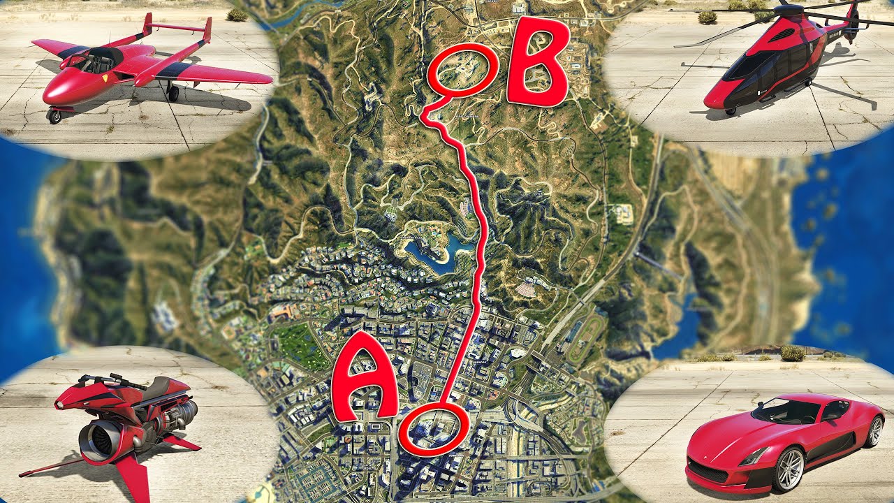 GTA V - Which is the Fastest Vehicle for long Travel?