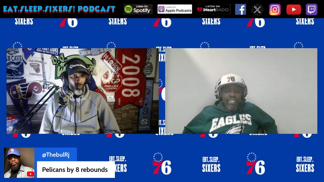 Sixers VS Pelicans Pregame Show!