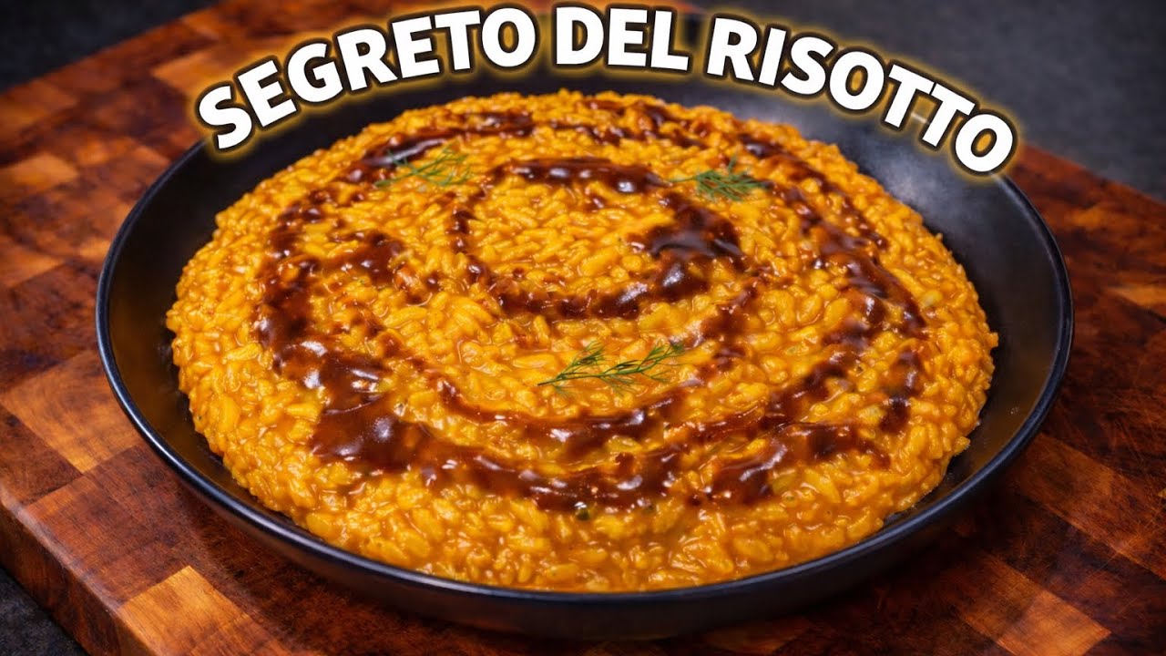 Risotto con zucca, burro nocciola e jus (fondo di manzo) -  TROPPO BUONO!!!