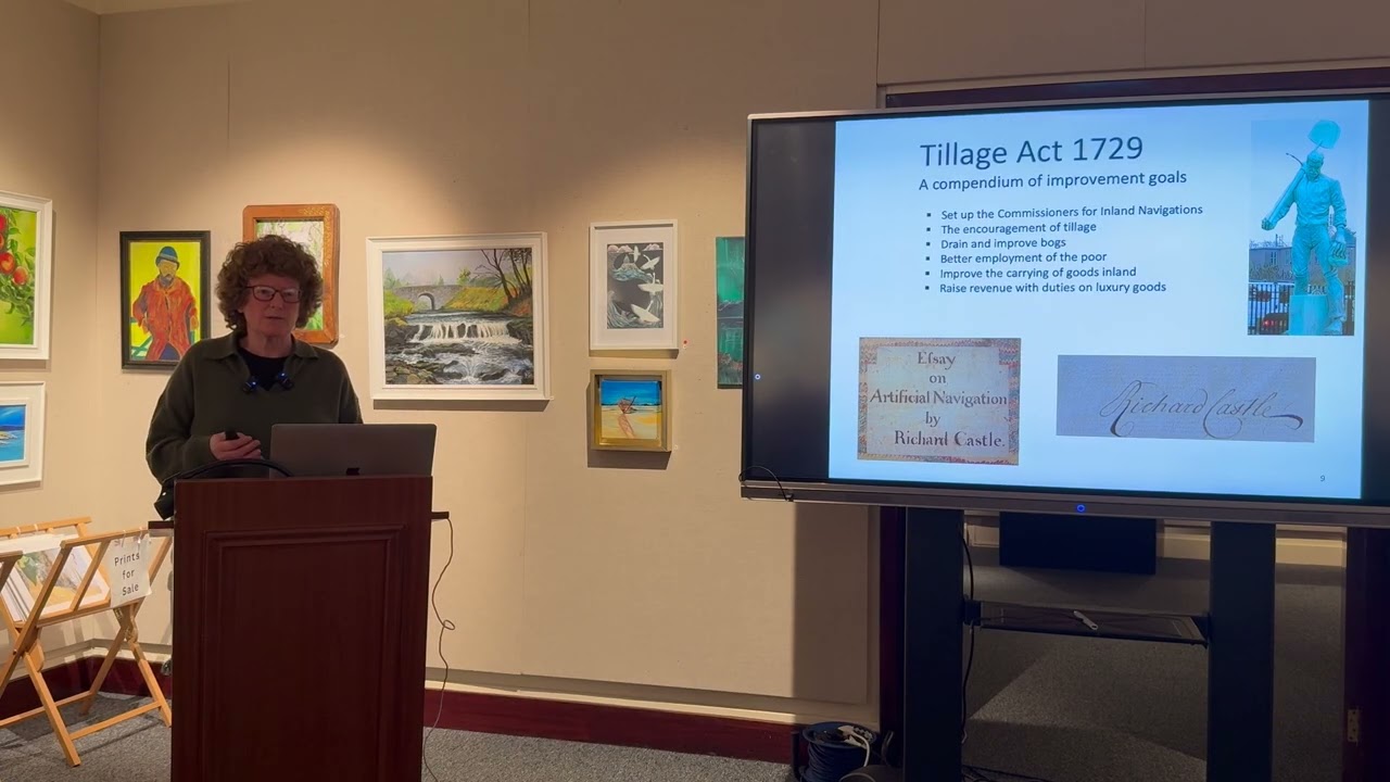 Bogs, Battles and Barges - A Talk by Geraldine Foley