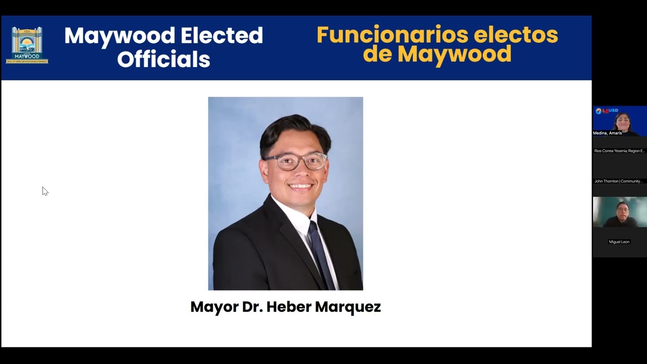 Family Academy: City of Maywood in Focus