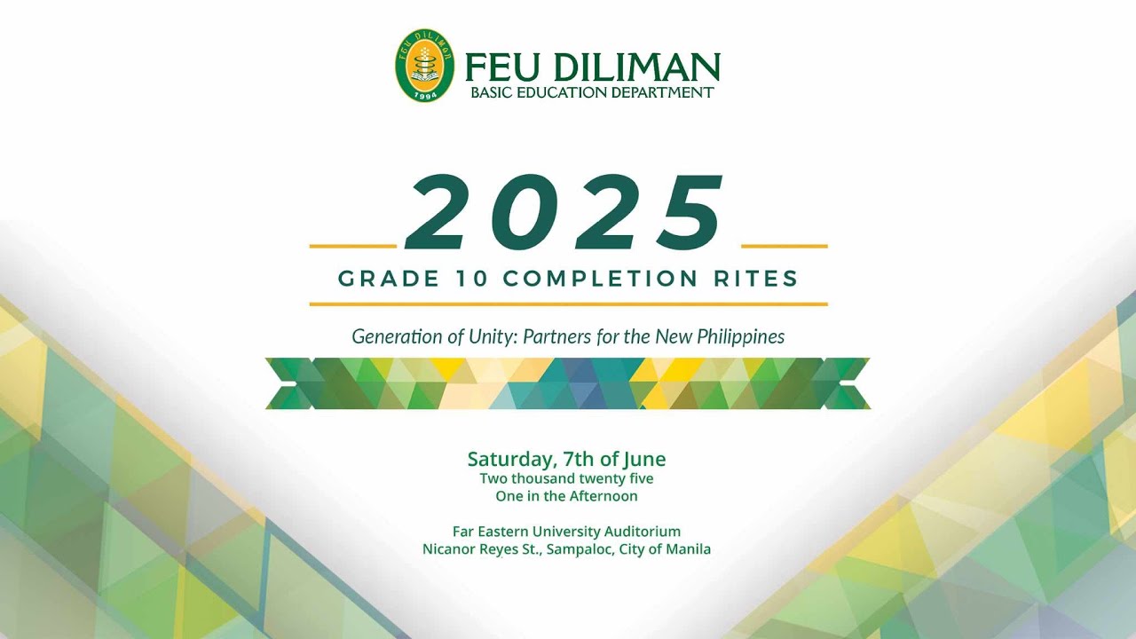 66th Commencement Exercises | College of Engineering | FEU Tech
