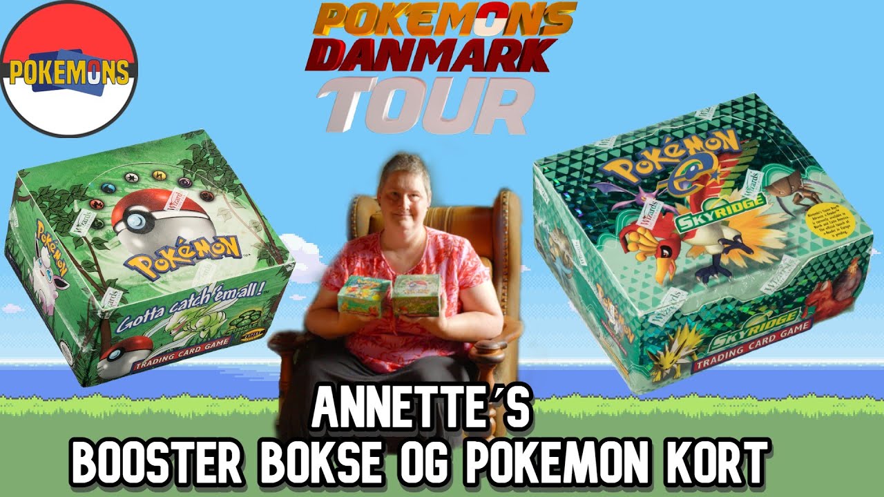 Pokemons Danmark Tour - Annette&acute;s sj&aelig;ldne bokse og kort