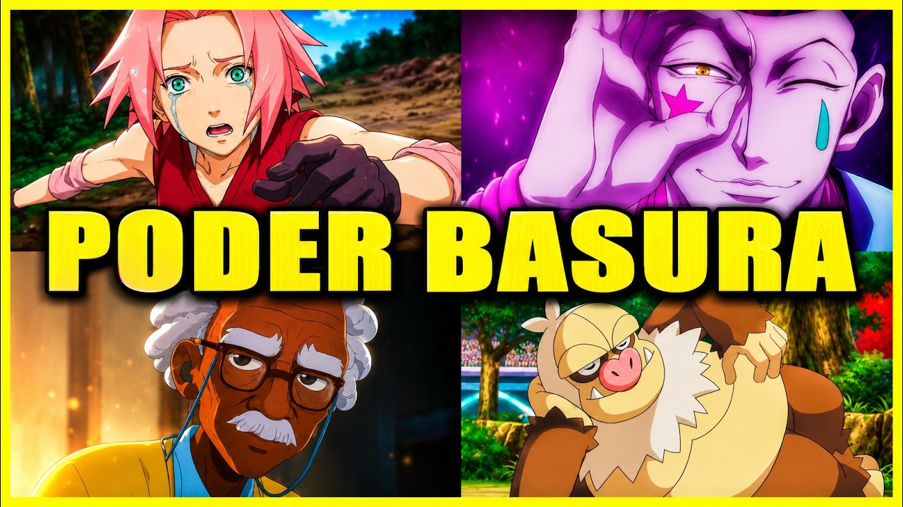 Las 5 PEORES TECNICAS del Anime y FICCION