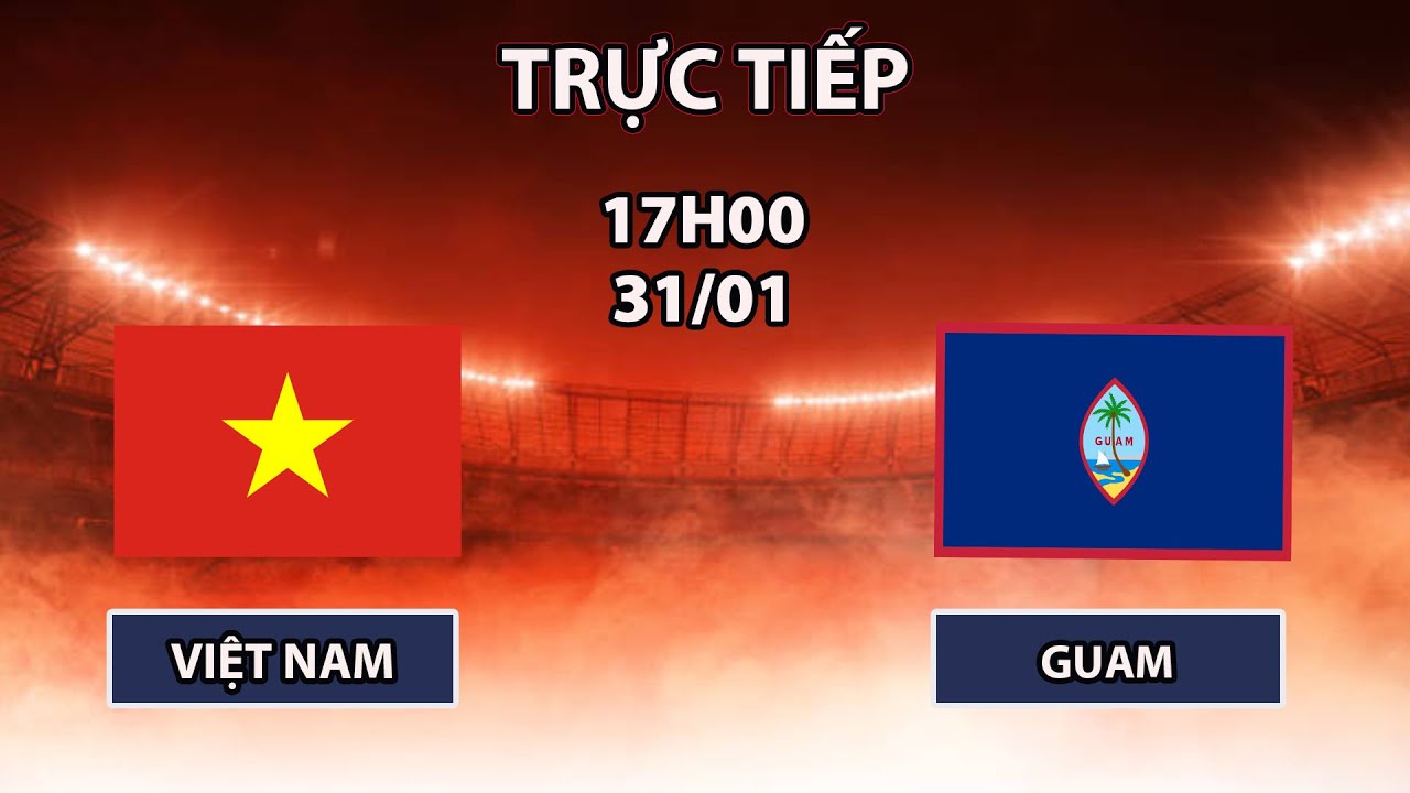 🔴U19 Việt Nam - U19 Guam | U19 Châu Á | Siêu Phẩm Sút Xa Cự Li 30m Đỉnh Cao