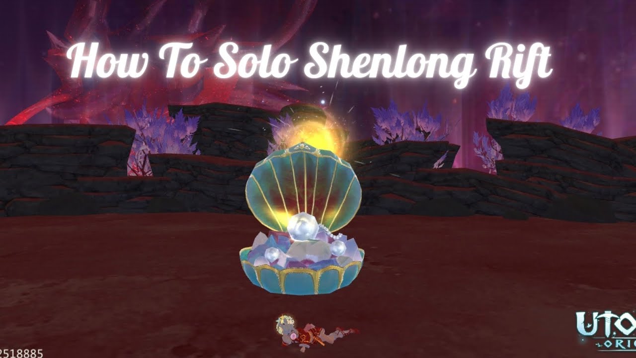 Utopia Origin: How To Solo Shenlong Rift | Phụ Bản Trên Map Mới
