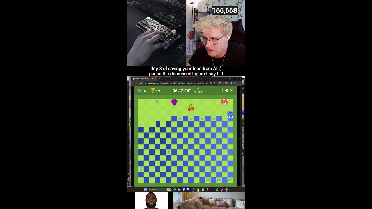 BEATING THE SNAKE GAME DAILY CHALLENGE 2